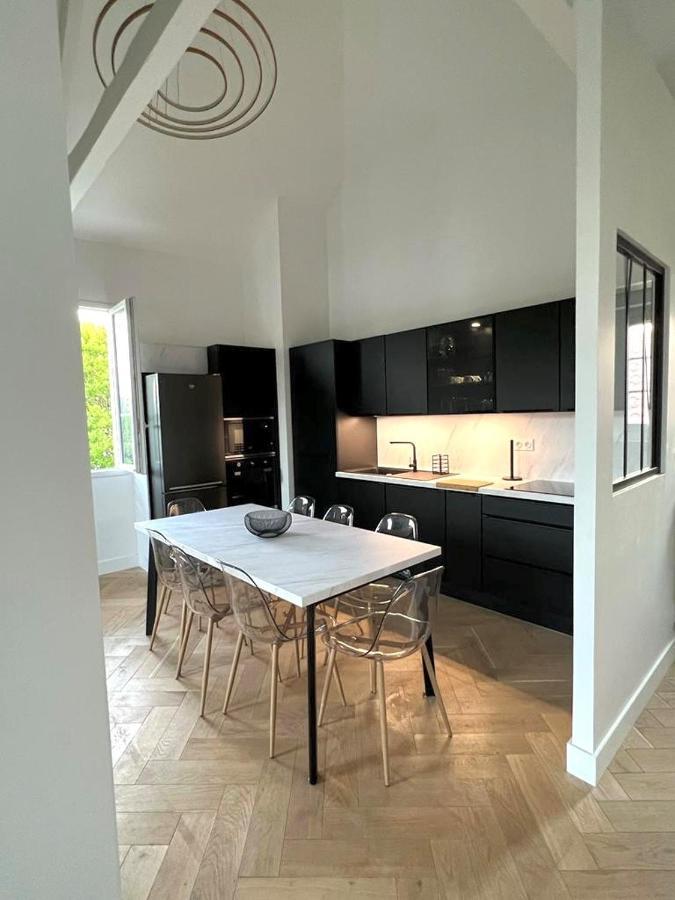 Piscine Et Jacuzzi Loft Ravissant Dans Une Maison Basque アングレット エクステリア 写真